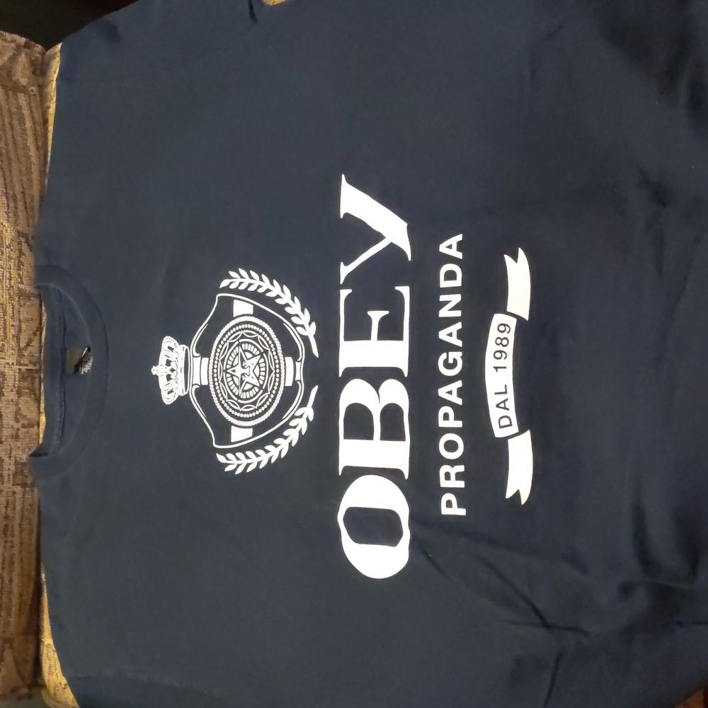 Dark Blue Obey T-Shirt